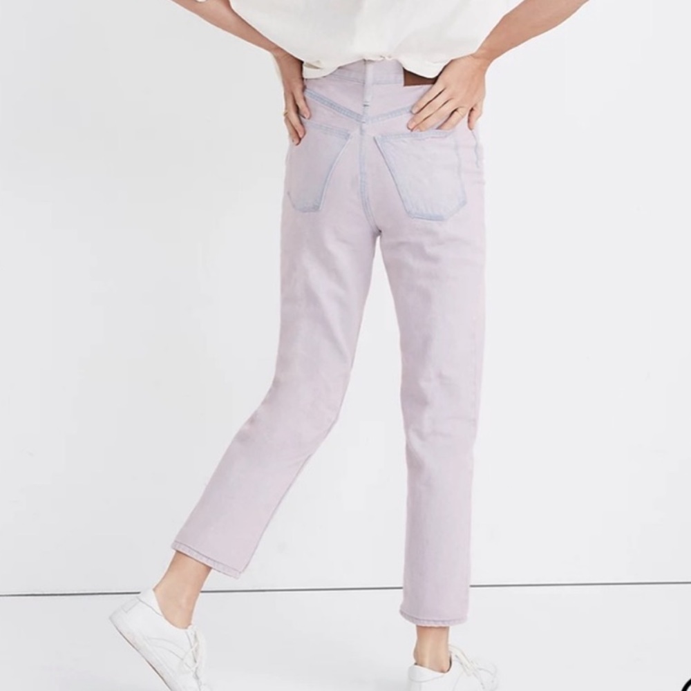 Madewell The Mom Jean: Overdyed Edition Momjean